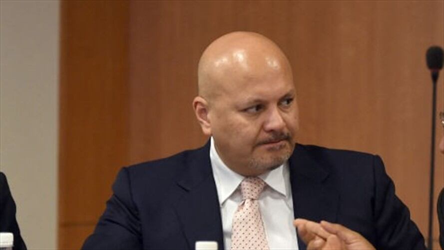 Karim Khan, fiscal de la Corte Penal Internacional. Foto: FETHI BELAID/AFP via Getty Images