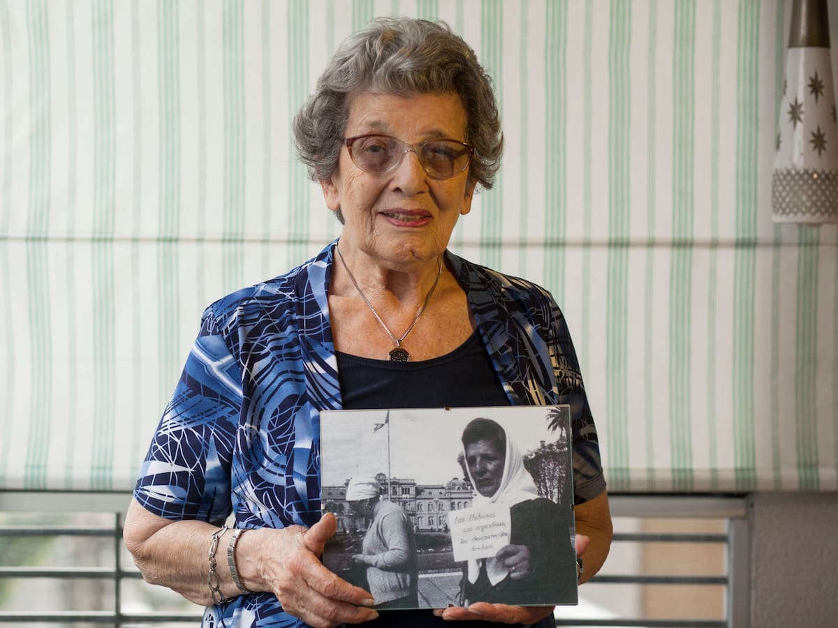 Muere Delia Giovanola, fundadora de las argentinas Abuelas de Plaza de Mayo