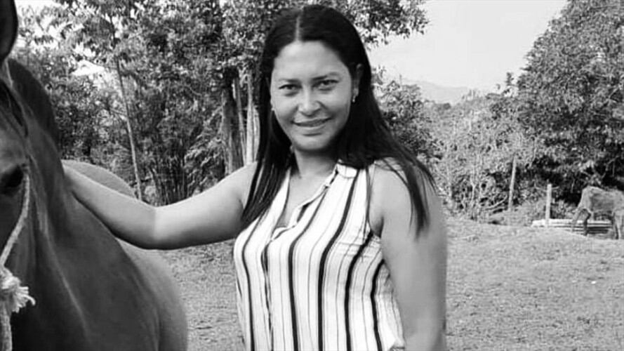 Yeisi Campo, expresidenta de la Junta de Acción Comunal de El Playón y una de las líderes del Consejo Comunitario La Fortaleza (Q.E.P.D.). Foto: Cortesía Pedro Ceballos