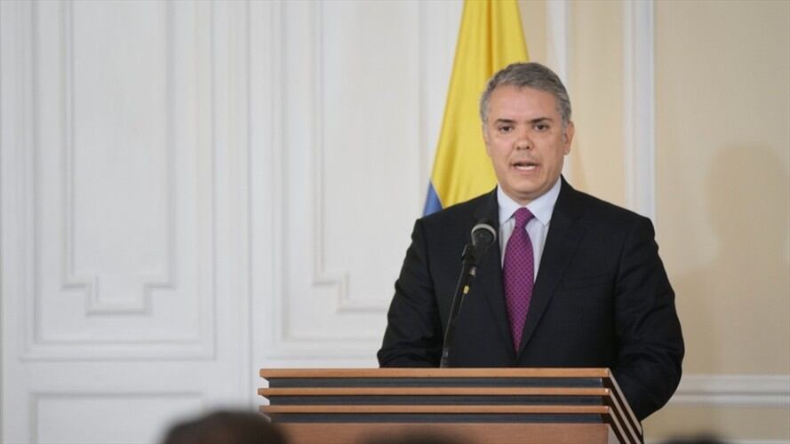 El presidente Iván Duque indicó que las pruebas de la Fiscalía son comprometedoras. . Foto: Colprensa