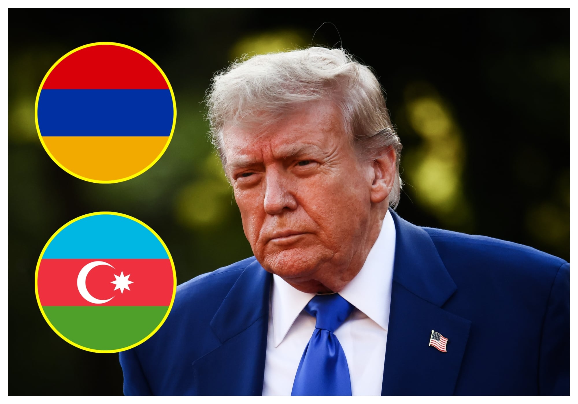 Trump anunció que Armenia y Azerbaiyán firmarán un acuerdo de paz en la Casa Blanca. Foto: Getty Images.