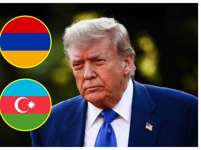 Trump anunció que Armenia y Azerbaiyán firmarán un acuerdo de paz en la Casa Blanca. Foto: Getty Images.