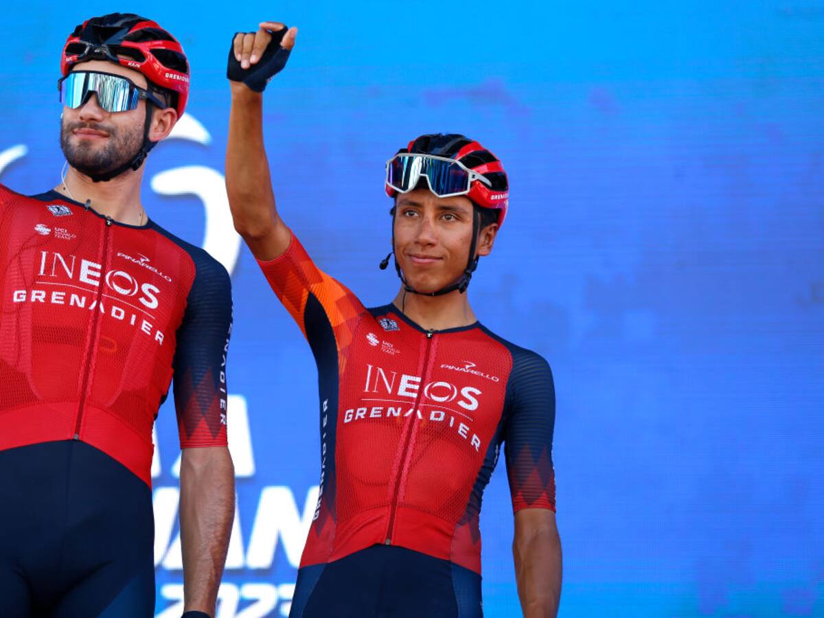 Egan Bernal se retiró de la Vuelta a San Juan por dolores en la rodilla izquierda