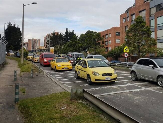 Trancones en la avenida circunvalar. Foto: Juan Diego Barragán - W Radio