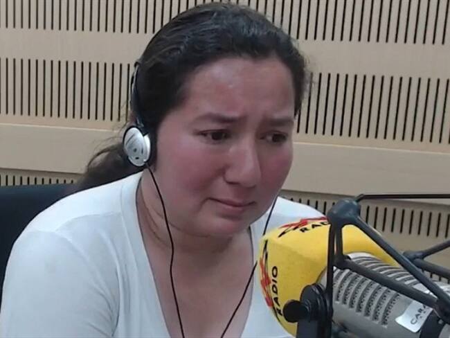 Madre de menor asesinada en bombardeos en Caquetá. Foto: La W