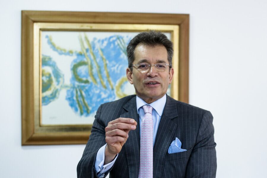 Presidente de Analdex, Javier Díaz Molina. Foto: Colprensa - Diego Pineda