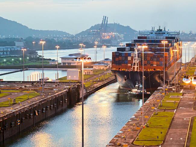 Imagen de referencia de Canal de Panamá. FOTO: MARTIN BERNETTI/AFP via Getty Images.