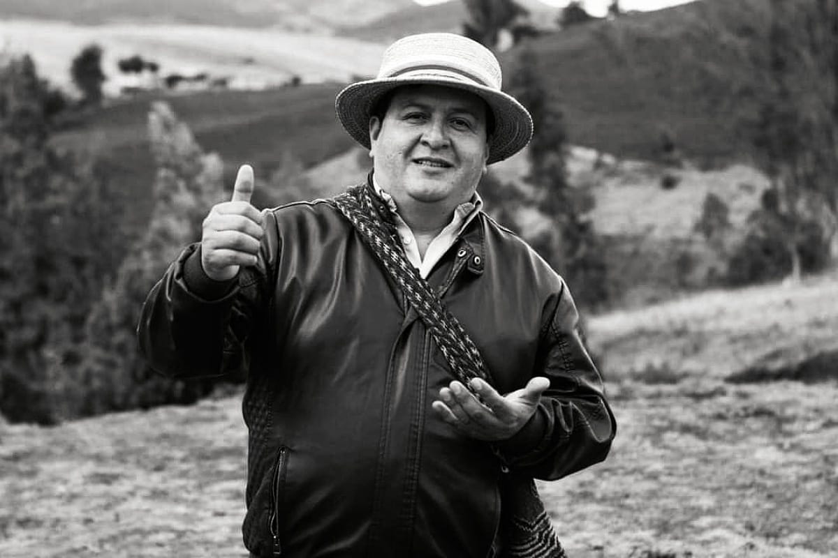 José Fernando Conejo, Alcalde de Totoró Cauca. Foto: Alcaldía de Totoró.