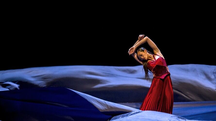 El Ballet del Gran Teatro de Ginebra llega a Bogotá con el drama épico Tristán e Isolda. Foto: Cortesía