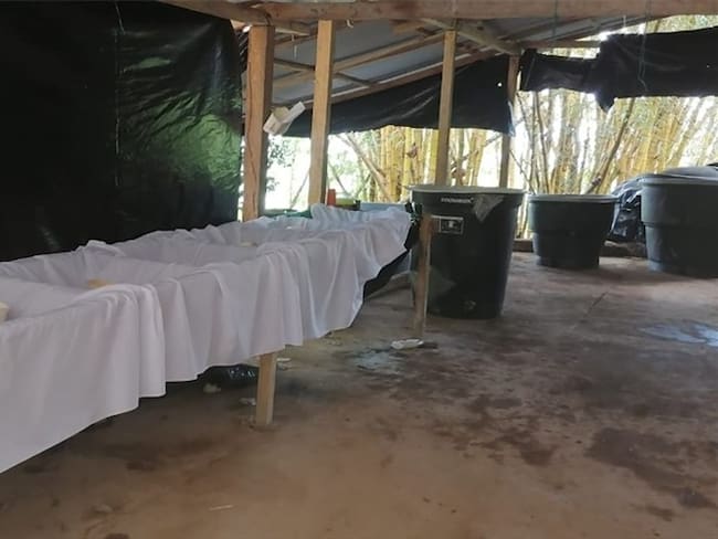 Destruyen laboratorio para el procesamiento de cocaína en la zona del Catatumbo