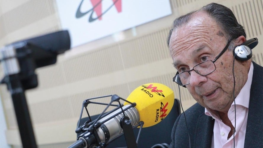 Hernán Pelaez en La W. Foto: W Radio