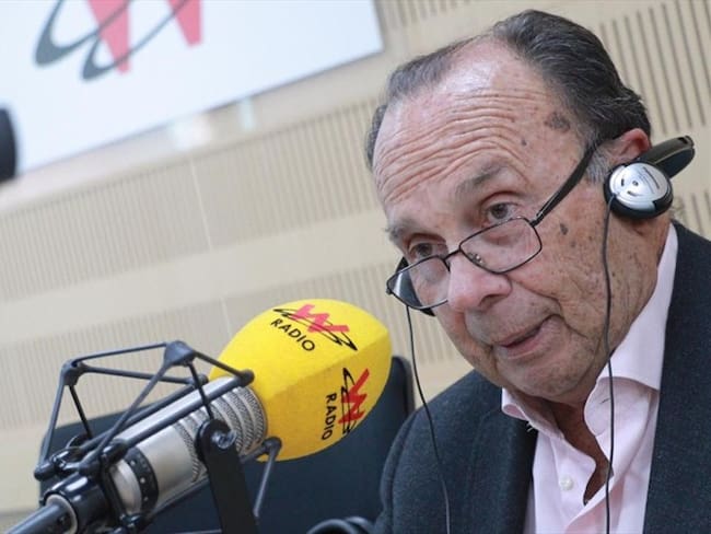 Hernán Pelaez en La W. Foto: W Radio