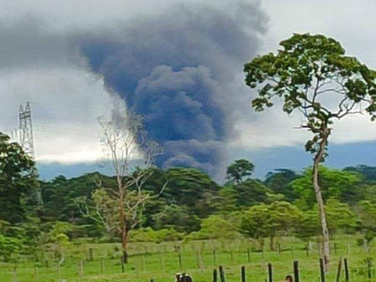 De nuevo dinamitaron el Oleoducto Caño Limón Coveñas en Cubará, Boyacá