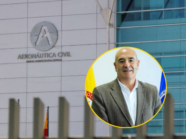 Aeronáutica Civil y Sergio Paris | Foto: Colprensa