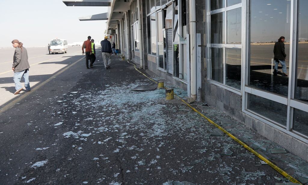 Ataques en el Yemen. I Foto: Mohammed Hamoud/Getty Images.