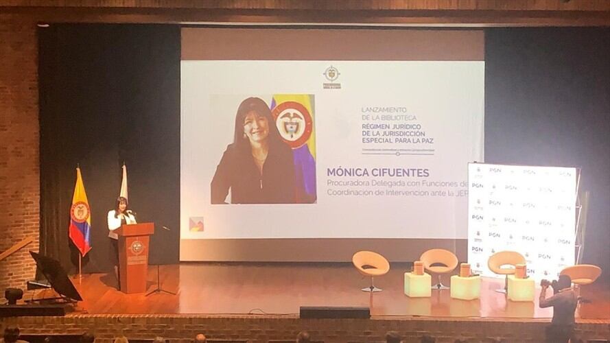 “La justicia Transicional no es posible sin un trabajo armónico e interinstitucional”. Foto: La W