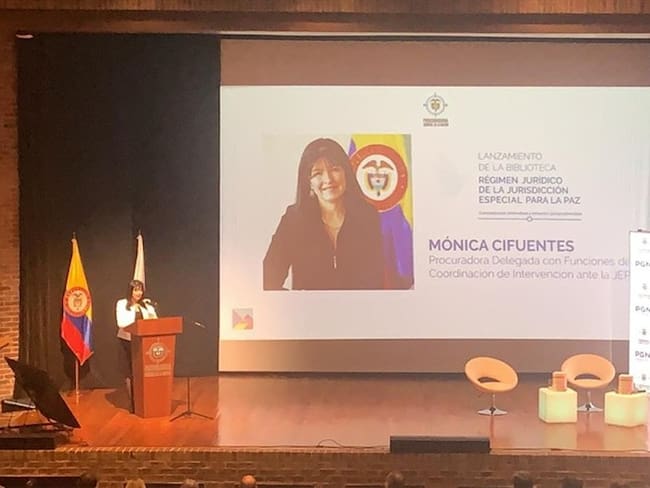 “La justicia Transicional no es posible sin un trabajo armónico e interinstitucional”. Foto: La W