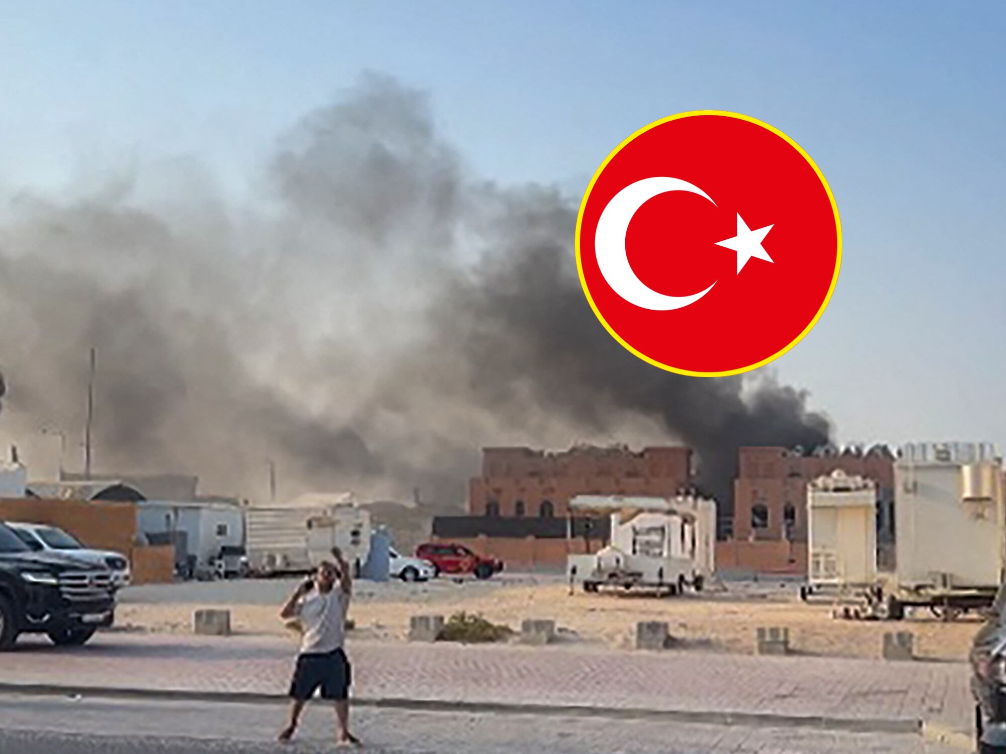 Turquía condena el ataque israelí contra líderes de Hamás que debatían una tregua en Catar. Foto: EFE.