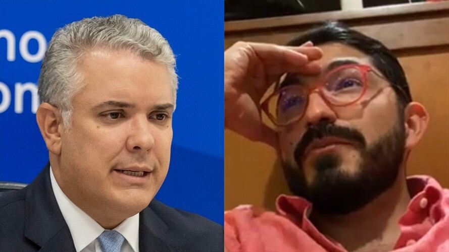 Presidente Iván Duque - pastor Oswaldo Ortiz. Foto: Colprensa: Cortesía Presidencia / Facebook: Oswaldo Ortiz