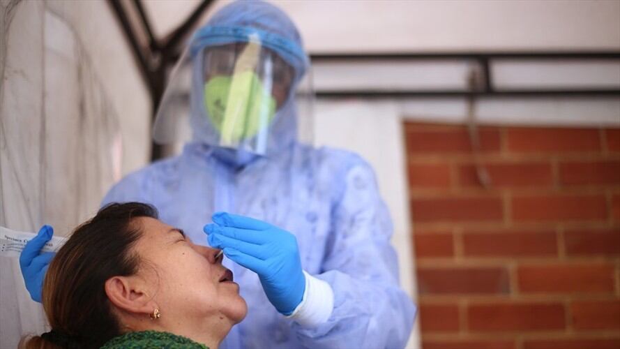 Casos de COVID-19 en Colombia. Foto: Colprensa