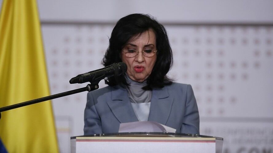 Canciller Claudia Blum. Foto: Colprensa - Camila Díaz