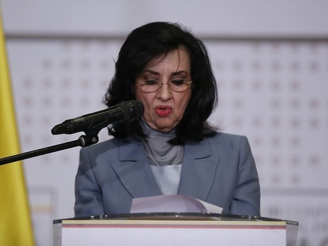 Canciller Claudia Blum. Foto: Colprensa - Camila Díaz