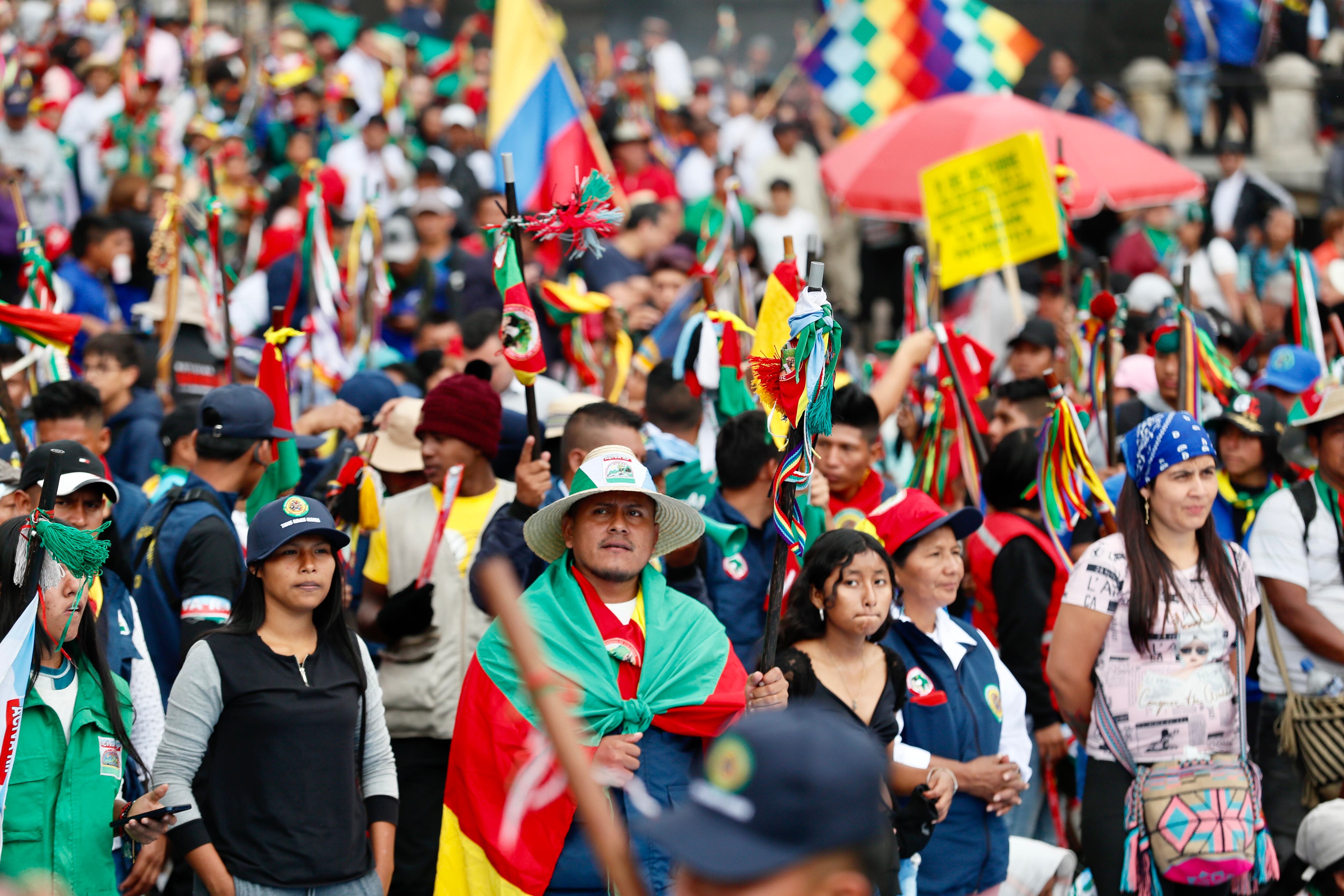 Movilización del 27 de septiembre en Bogotá | Foto EFE
