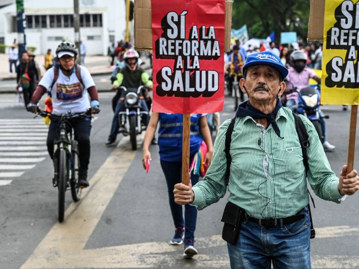 Con normalidad transcurrió la marcha a favor de Gustavo Petro en Bucaramanga