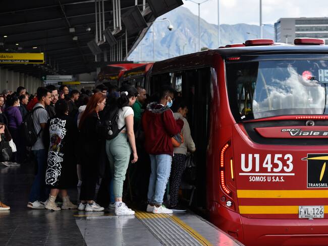 TransMilenio de Bogotá. Foto: Getty Images.
