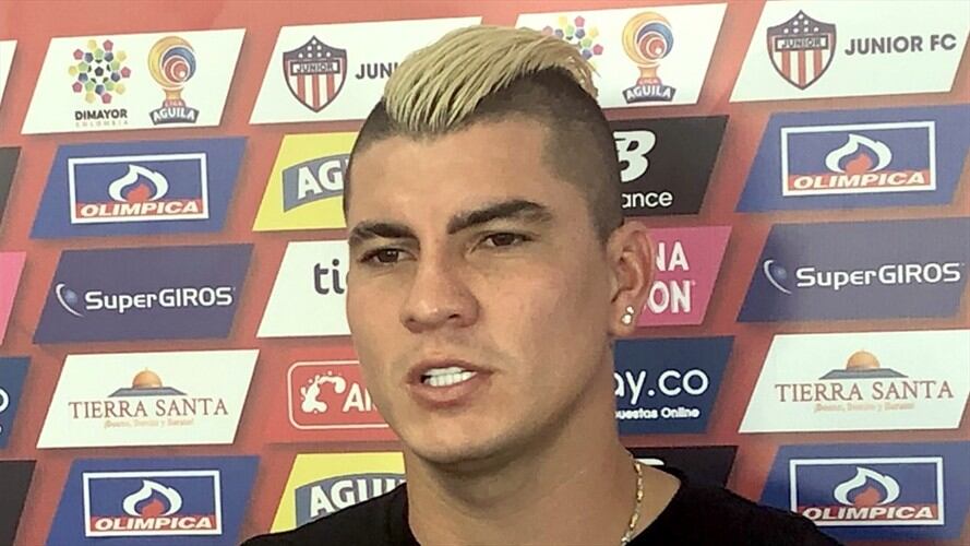 Michael Rangel ya no es más jugador de Independiente Santa Fe. Foto: Colprensa - Manuel Cantillo