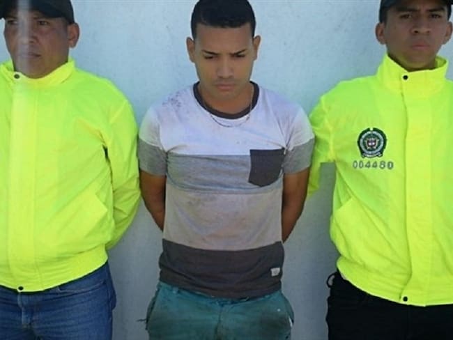 Dictan 28 años de cárcel al sicario de empresario bananero en Santa Marta. Foto: Policía Nacional