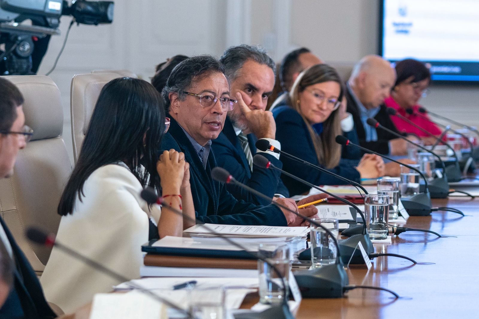 Tercer consejo de ministros televisado, el 10 de marzo de 2025. Foto suministrada por la Presidencia de la República