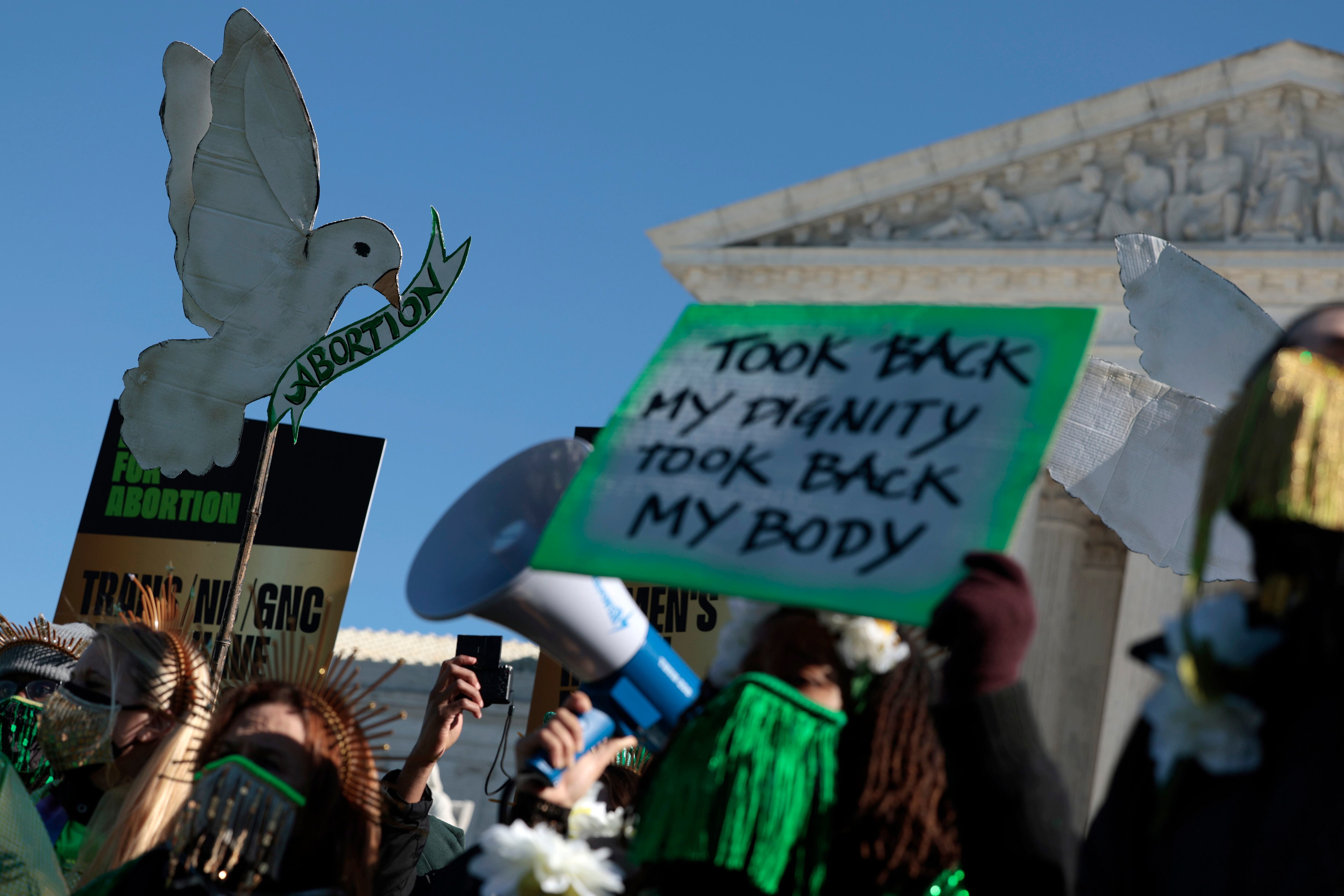 Protesta pro aborto en EE.UU. Foto Anna Moneymaker/Getty Images
