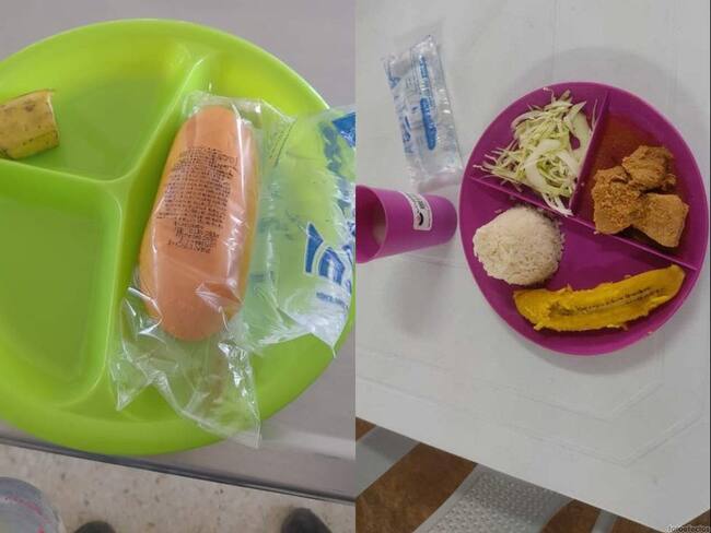 Raciones PAE. Foto: cortesía.