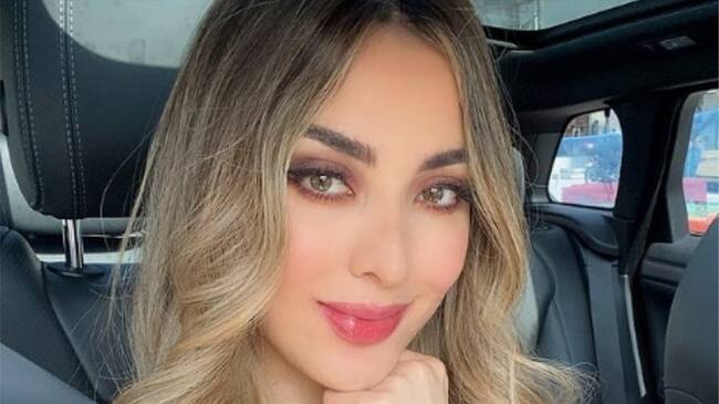 Imitadora de Thalía celebró llegada de diciembre con atrevida lencería y medias me malla. Foto: Instagram: @yomellamothalia2019