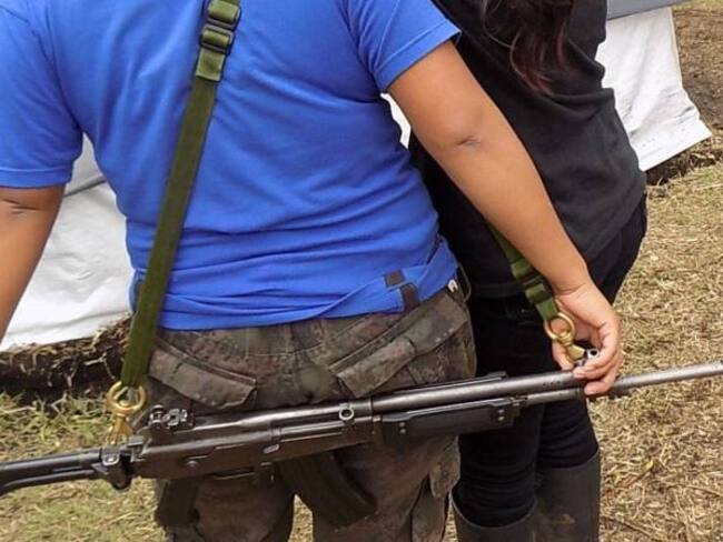 De acuerdo con el Observatorio de Derechos Humanos del Cric, 40 menores han sido reclutados en el 2021. Crédito: Colprensa.