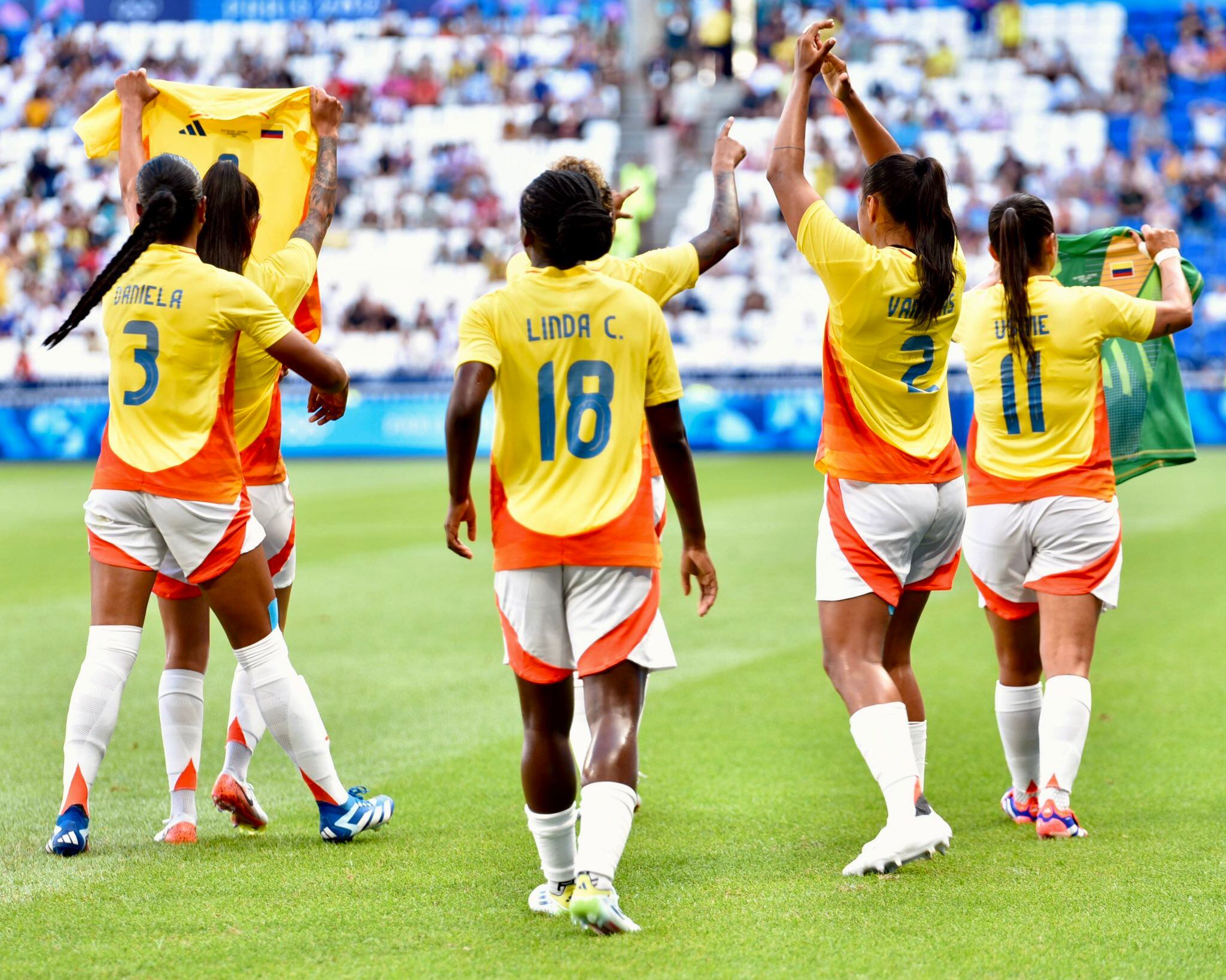´Selección Colombia femenina en los Juegos Olímpicos de París 2024. Foto: FCF.
