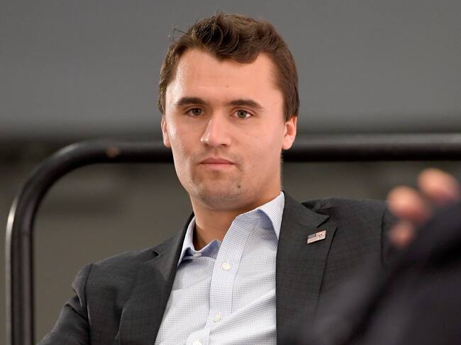Charlie Kirk en Los Angeles durante 2018. FOTO: Michael S. Schwartz/Getty Images