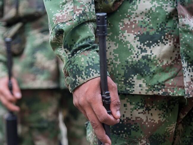 Imagen de referencia de militares colombianos. Foto: Getty Images / Ernesto Tereñes