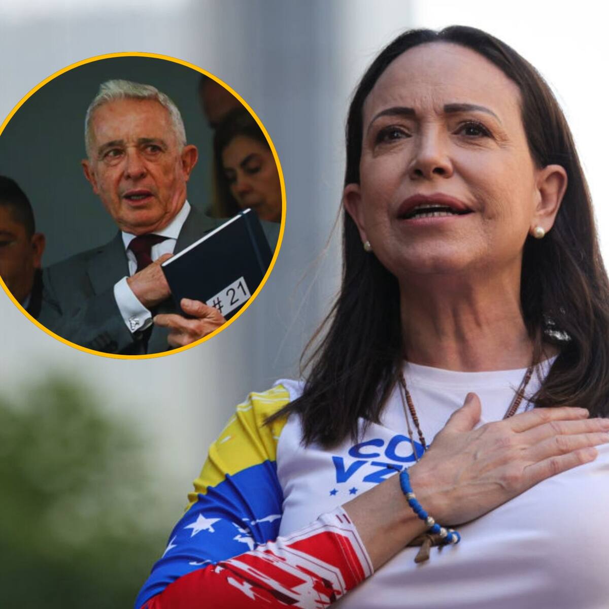 Uno de los grandes defensores de la democracia venezolana: María C. Machado sobre Álvaro Uribe
