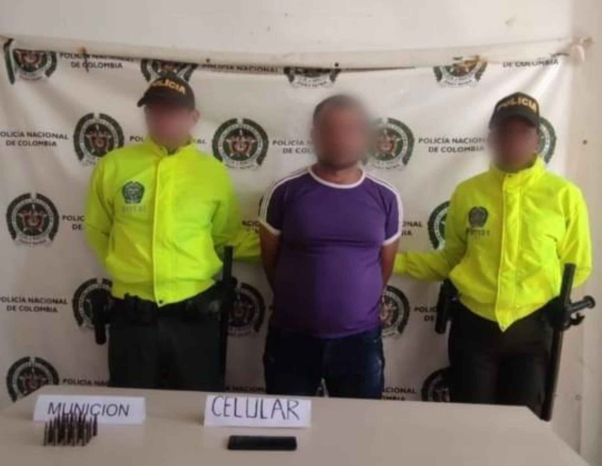 Alias 'Reinel'/ Policía del Magdalena 