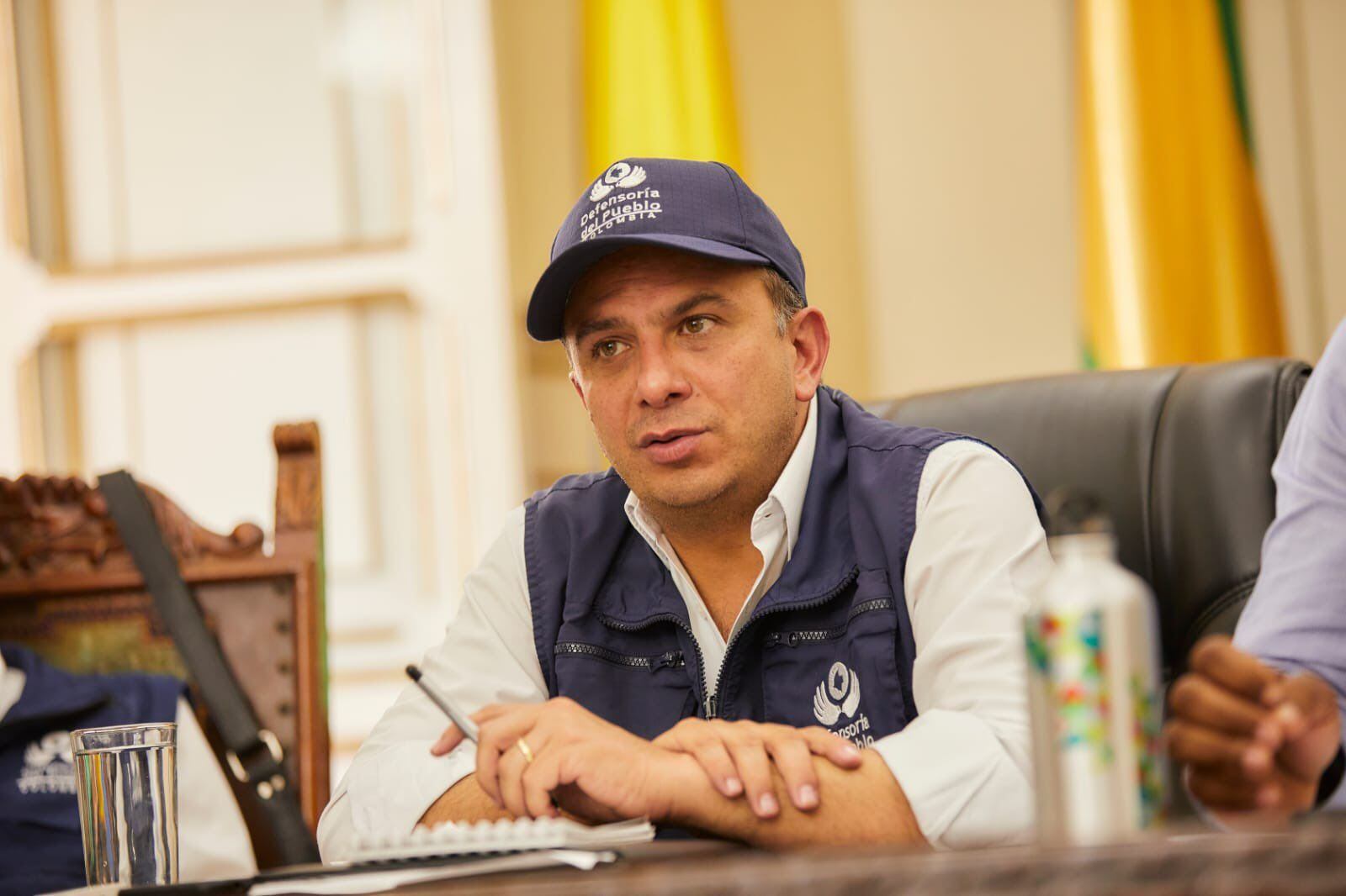 Defensor del Pueblo Carlos Camargo. Crédito: Defensoría del Pueblo.