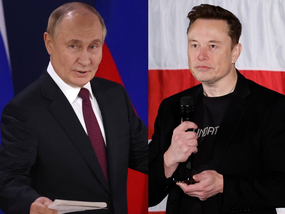 El Kremlin negó contactos regulares entre Putin y Musk desde finales de 2022