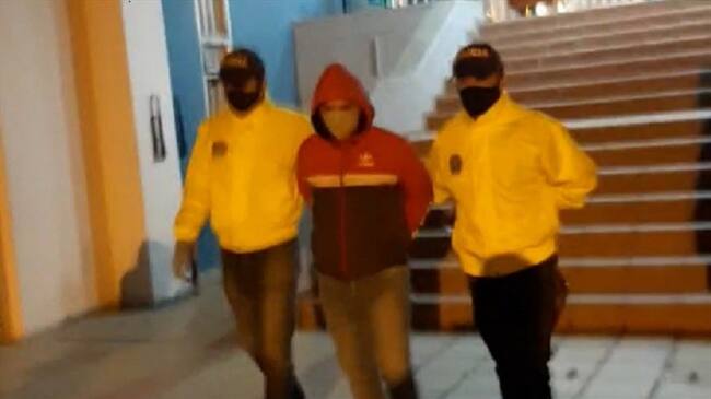 A la cárcel fue enviado Santiago García Zamora, a quien se le culpó como responsable del feminicidio de Daniela Alexandra Quiñones. Foto: Cortesía