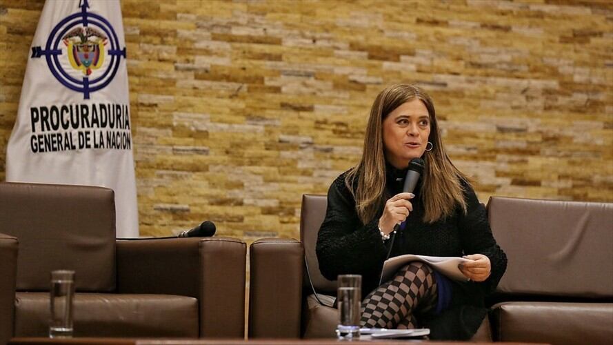 Viceprocuradora Adriana Herrera . Foto: Colprensa - Camila Díaz