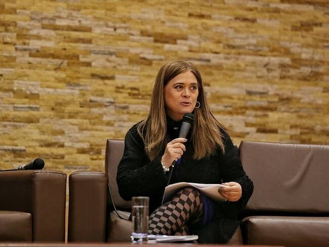 Viceprocuradora Adriana Herrera . Foto: Colprensa - Camila Díaz