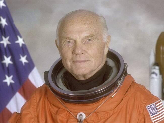 John Glenn fue el primer astronauta estadounidense en orbitar la tierra. Foto: Agencia Reuters