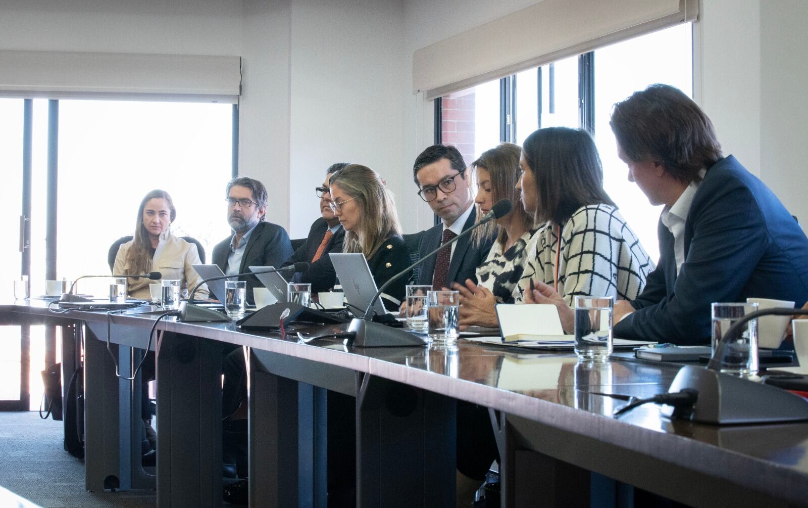 Laura Sarabia con sector bancario | Foto: Prosperidad Social