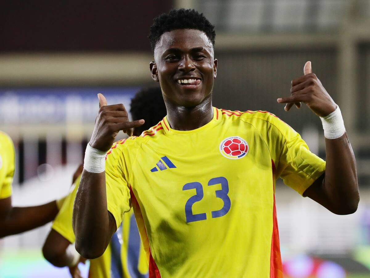 Neiser Villarreal catapultó a Colombia, que goleó 4-0 a Paraguay en el Sudamericano Sub-20