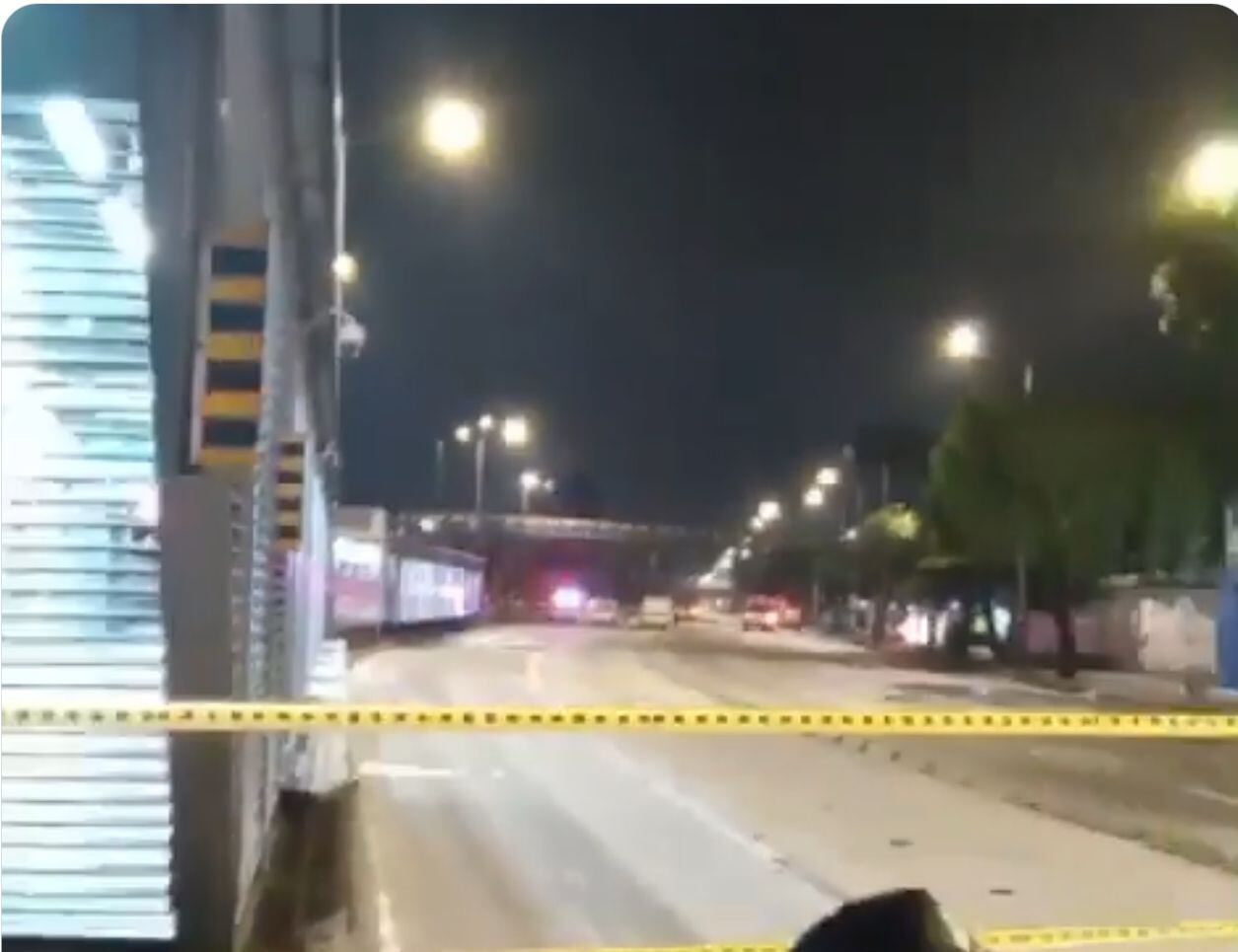 Avanzan investigaciones por accidente en NQS. Foto: Tránsito Bogotá.